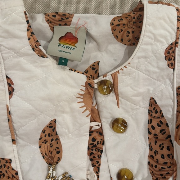 Farm Rio seashell romper - Picture 2 of 4